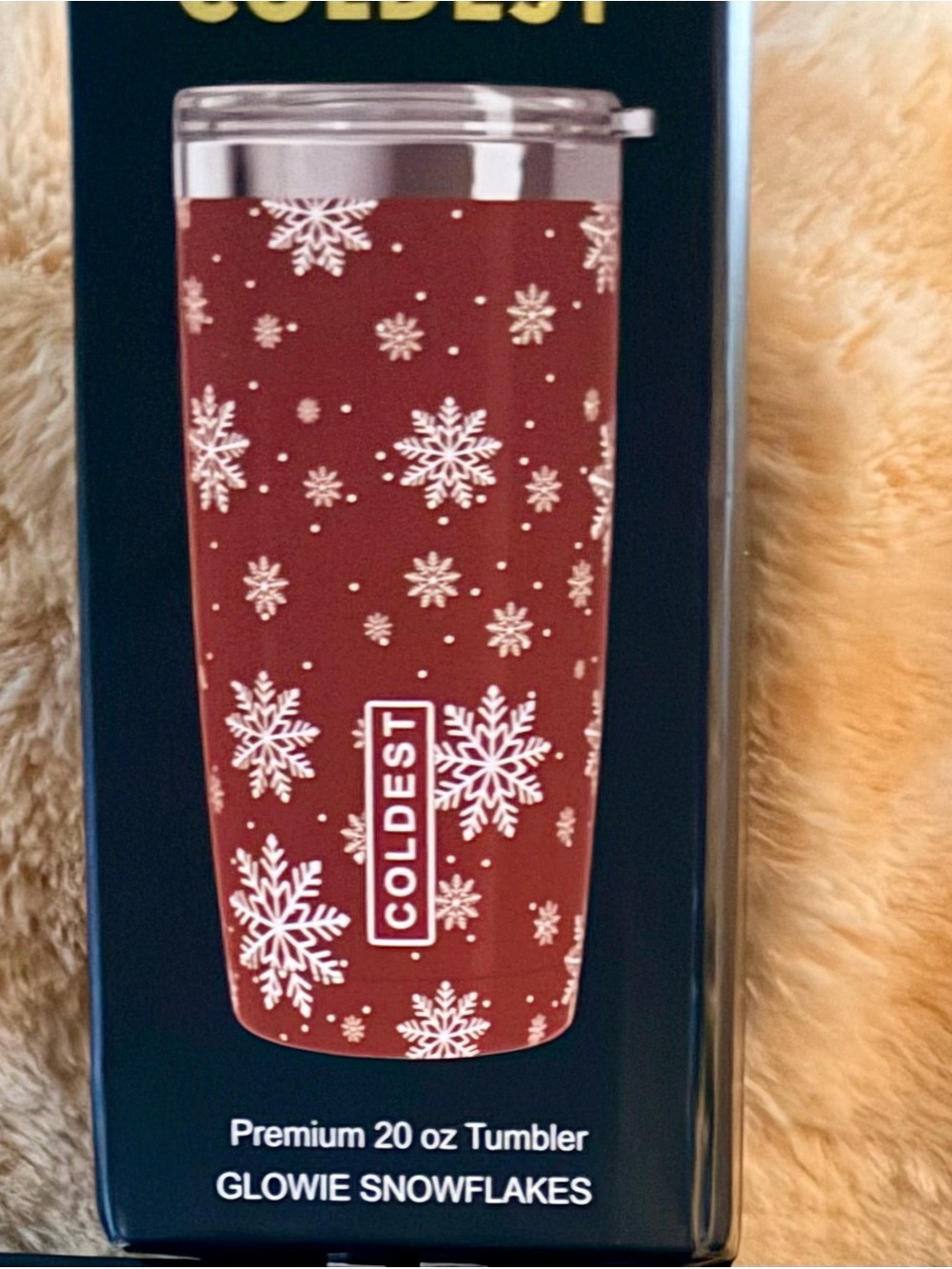 Coldest Glowie Snowflakes 20 oz Tumbler